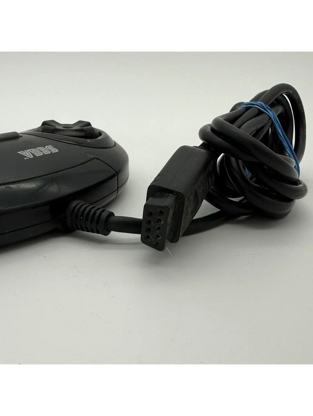 Sega Genesis 6 Buttons Controller Model MK-1653 Tested Working Black